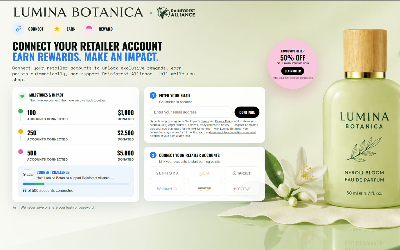 Demo Lumina Botanica challenge